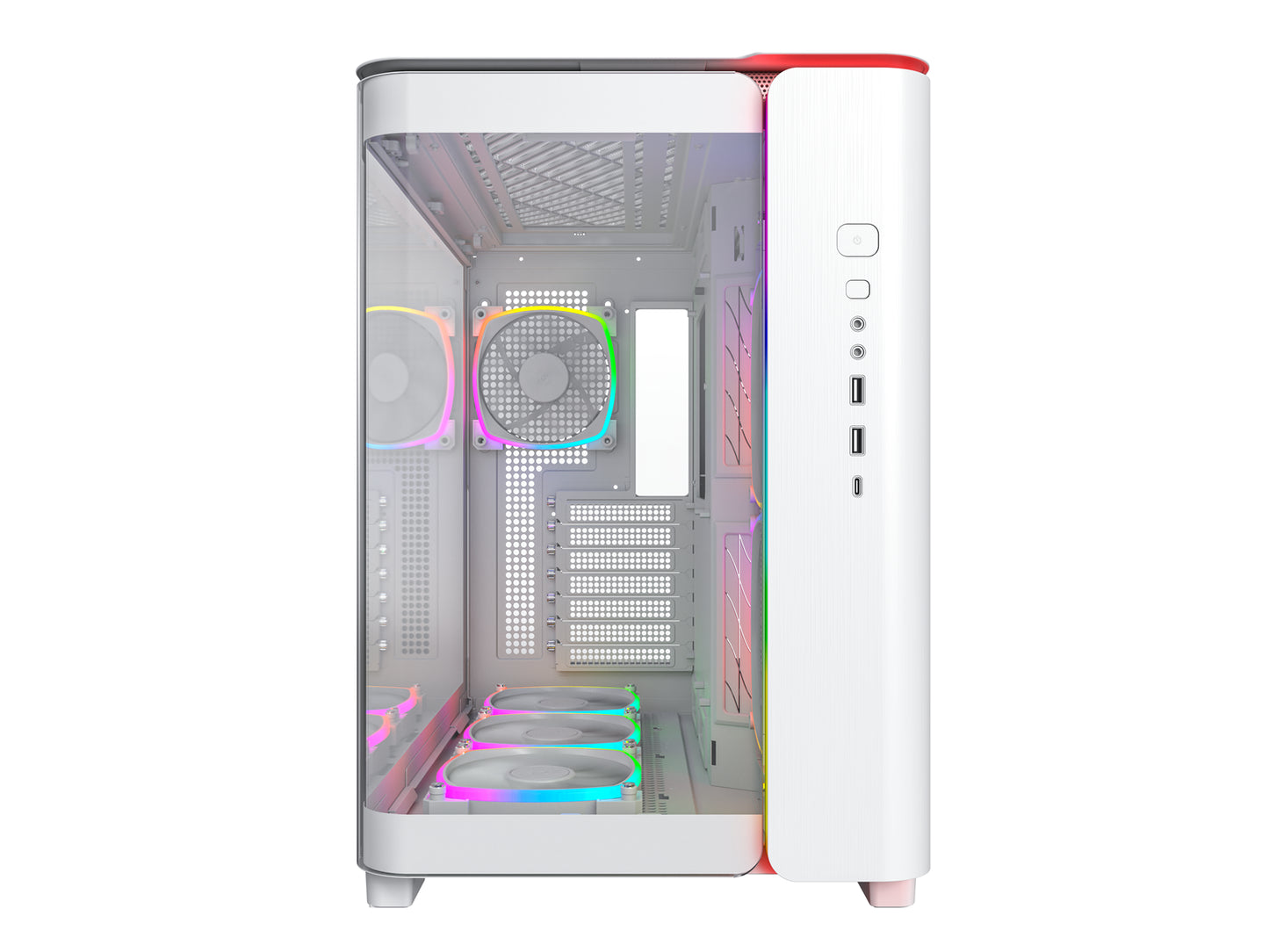 Montech King 95 Pro - White - Kabinet - Miditower - Hvid