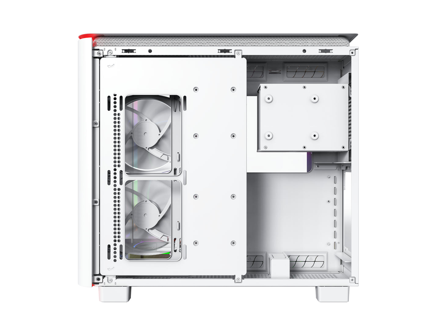 Montech King 95 Pro - White - Kabinet - Miditower - Hvid