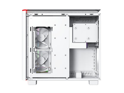 Montech King 95 Pro - White - Kabinet - Miditower - Hvid